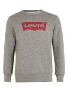 Topman Mens Levi's Grey Marl Logo Sweatshirt*