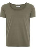 Topman Mens Khaki Scoop Neck T-shirt