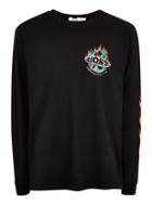 Topman Mens Black 'lost' T-shirt