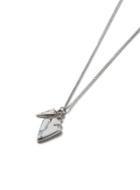 Topman Mens Silver Look Arrow Pendant Necklace*
