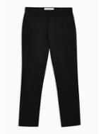 Topman Mens Black Slim Chinos