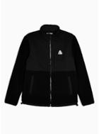 Topman Mens Black Glacier Fleece Jacket
