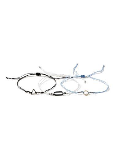 Topman Mens Blue Geometric Bracelet*