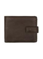 Topman Mens Chocolate Brown Fold Out Wallet