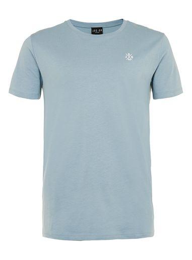 Topman Mens Jog On Blue Organic Cotton T-shirt*