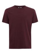 Topman Mens Red Burgundy Classic T-shirt
