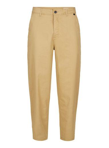 Topman Mens Brown Selected Homme Relaxed Fit Pants