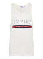 Topman Mens White Slim Fit 'empire' Print Vest