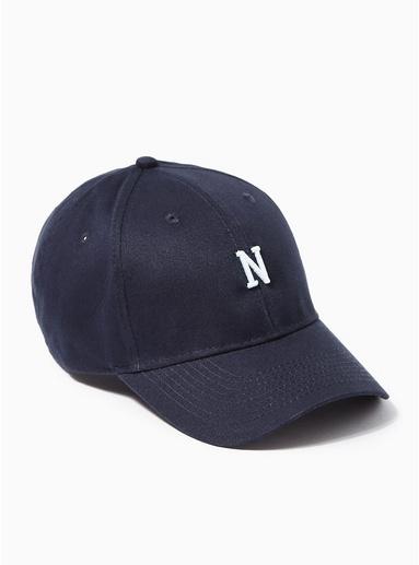 Topman Mens Navy 'n' Curve Peak Cap