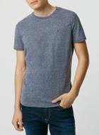 Topman Mens Hilfiger Denim Blue Melange T-shirt