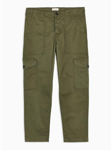 Selected Homme Mens Selected Homme Green Danny Cargo Trousers