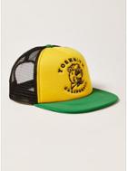 Topman Mens Multi Green And Yellow 'yosemite' Trucker Cap