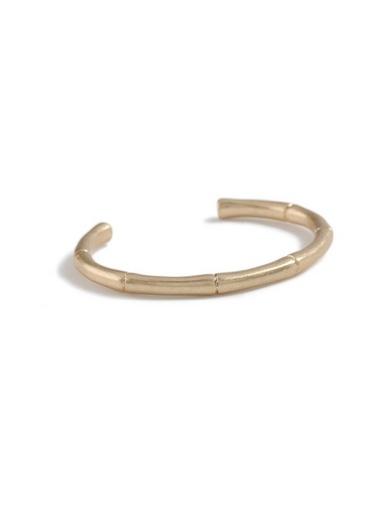 Topman Mens Gold Bamboo Bracelet*
