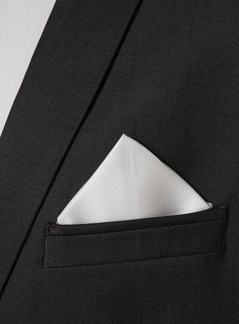 Off White Pocket Square
