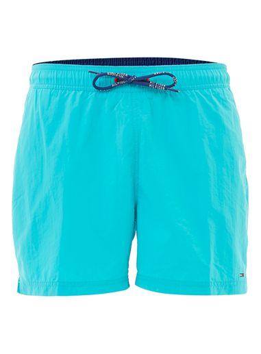 Topman Mens Hilfiger Denim Blue Swim Shorts