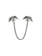 Topman Mens Silver Swallow Collar Tips*