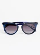 Topman Mens Blue Jeepers Peepers Sunglasses*