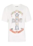 Topman Mens White Oversized Fit Guns N Roses T-shirt
