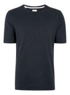 Topman Mens Selected Homme Tall Navy Organic Cotton T-shirt*