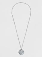 Topman Mens Metallic Large Engraved Chain Necklace*