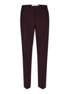 Topman Mens Red Charlie Casely-hayford X Topman Maroon Skinny Wedding Suit Pants