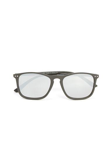 Topman Mens Multi Grey Square Preppy Sunglasses