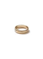 Topman Mens Gold Etched Band Ring*