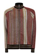 Topman Mens Black Metallic Thread Taped Track Top