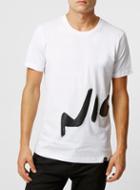 Topman Mens Nicce White Printed T-shirt