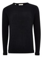 Topman Mens Selected Homme Navy Organic Cotton Sweater