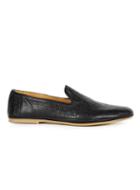 Topman Mens House Of Hounds Black Leather Loafers