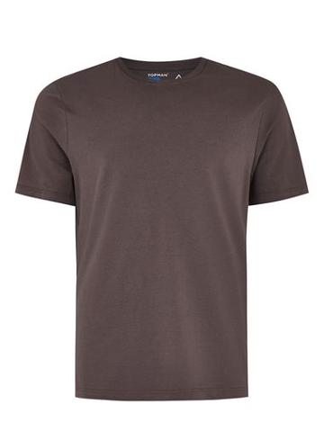 Topman Mens Purple Slim T-shirt