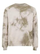 Topman Mens Beige Stone And Brown Wash Sweatshirt