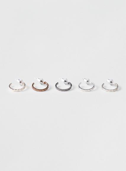 Topman Mens Multi Engraved 5 Pack Earring Hoops*