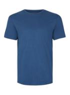 Topman Mens Dark Blue Slim Fit T-shirt