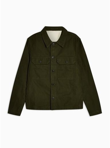 Selected Homme Mens Selected Homme Green James Workwear Jacket