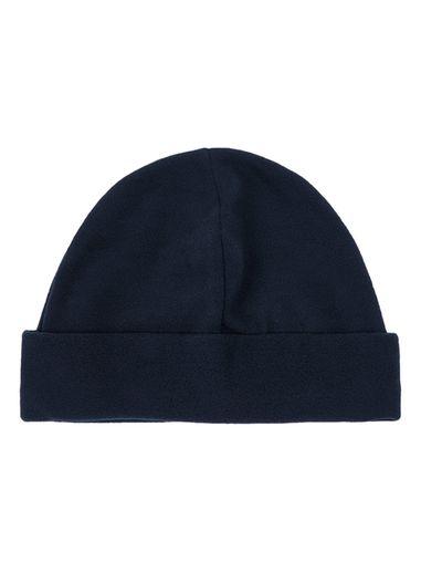 Topman Mens Navy Fleece Beanie