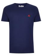 Topman Mens Navy Rose Badge T-shirt