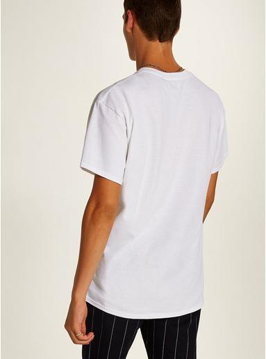 Topman Mens White Palmers Resort T-shirt