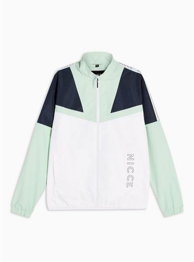 Nicce Mens Multi Nicce Avalo Zip Panel Jacket