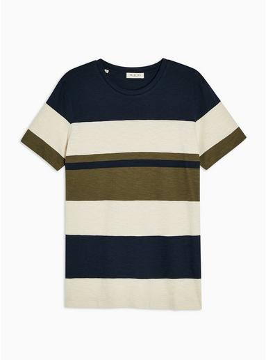 Selected Homme Mens Selected Homme Navy Rune Organic Cotton T-shirt