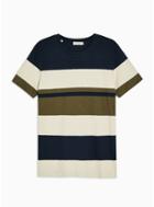 Selected Homme Mens Selected Homme Navy Rune Organic Cotton T-shirt