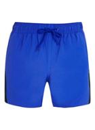 Topman Mens Multi Blue Mesh Side Panel Swim Shorts