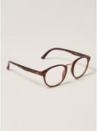 Topman Mens Brown Tortoiseshell Reader Glasses