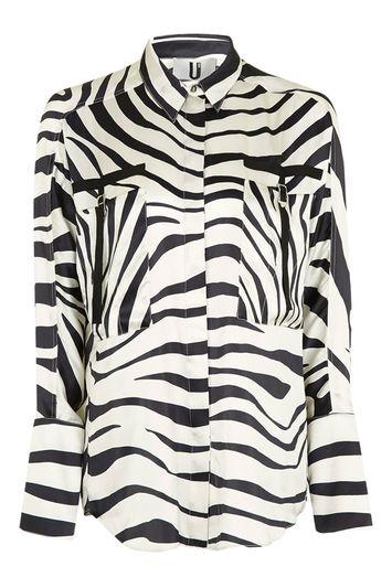 Topshop *irving Blouse By Unique