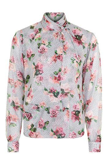 Topshop *aubrey Blouse By Unique