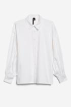 Topshop *puff Sleeve Shirt By Boutique