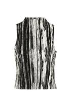 Topshop Petite Scratch Stripe Top