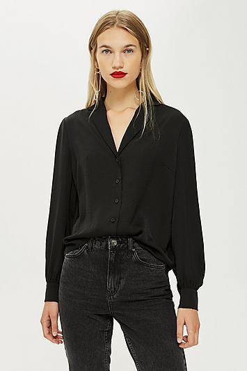 Topshop Long Sleeve Shirt