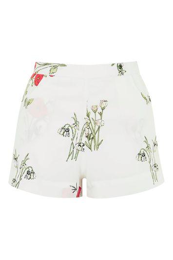 Topshop Printed Pyjama Shorts